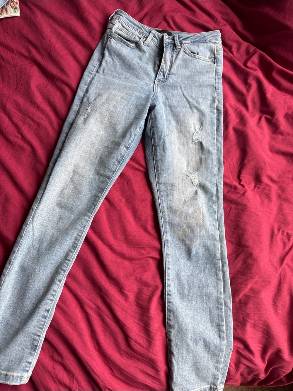 Vero Moda Light Blue Skinny Jeans